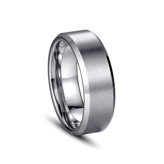 Brushed Finish Classic Wedding Band For Men - farrellouise