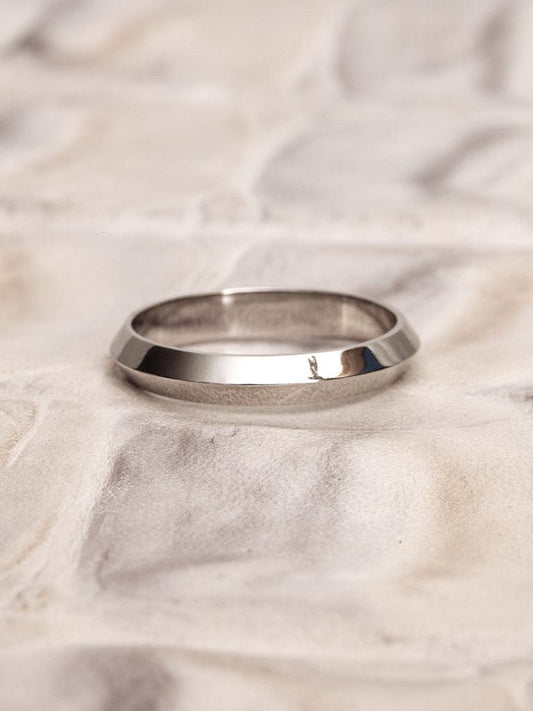 Polished Finish Classic Men's Wedding Band - farrellouise