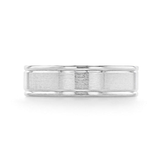 Brushed Finish Classic Men's Wedding Band - farrellouise