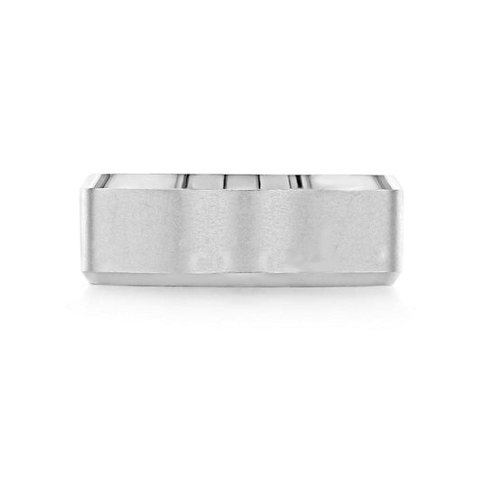 Beveled Classic Men's Wedding Band - farrellouise
