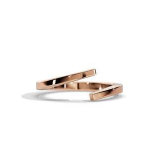 Plain Open Band Wedding Band