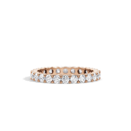 1.50 TCW Round Full  Eternity Style Wedding Band