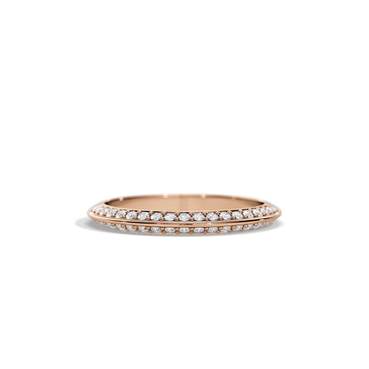 0.35 TCW Round Half Eternity Moissanite Wedding Band