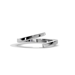 Plain Open Band Wedding Band