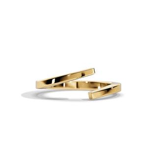 Plain Open Band Wedding Band