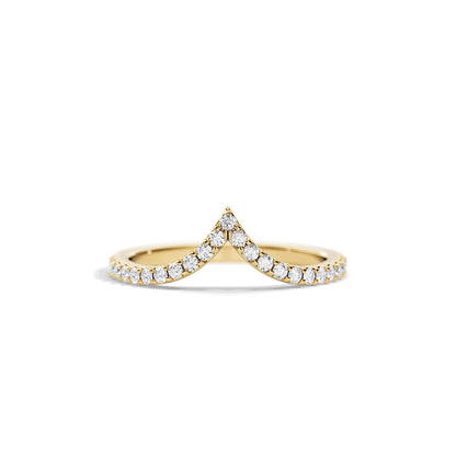 0.25 TCW  Round Minimalist magic Moissanite Wedding Band