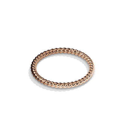 Twisted Plain Wedding Band