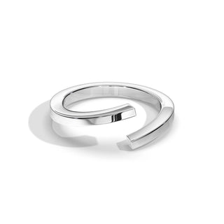 Plain Open Band Wedding Band