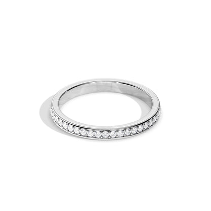 0.20 TCW Round Half Eternity Wedding Band