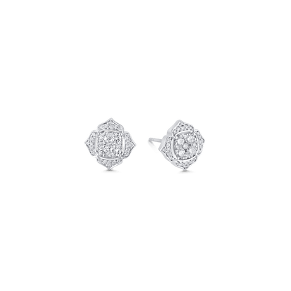0.54 TCW Round Moissanite Diamond Stud Earrings - farrellouise