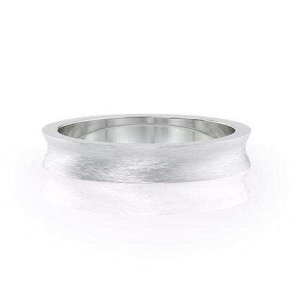 Classic Brushed Finish Wedding Band For Men - farrellouise