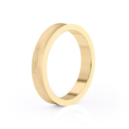 Classic Brushed Finish Wedding Band For Men - farrellouise