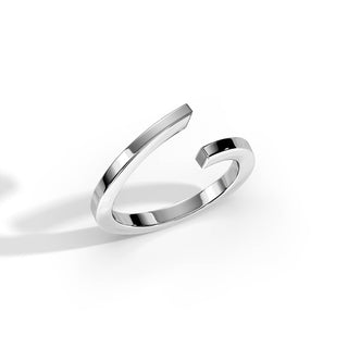 Plain Open Band Wedding Band