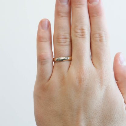 Polished Finish Classic Men's Wedding Band - farrellouise