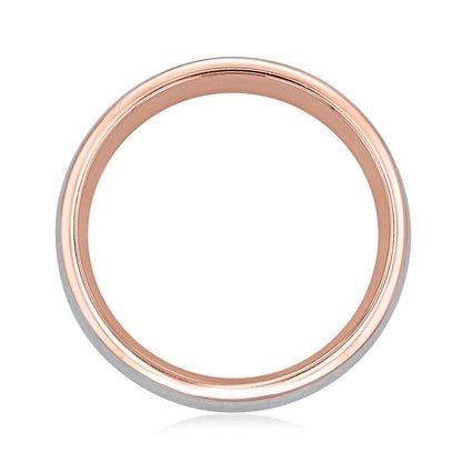 Brushed Finish Classic Wedding Band For Men - farrellouise