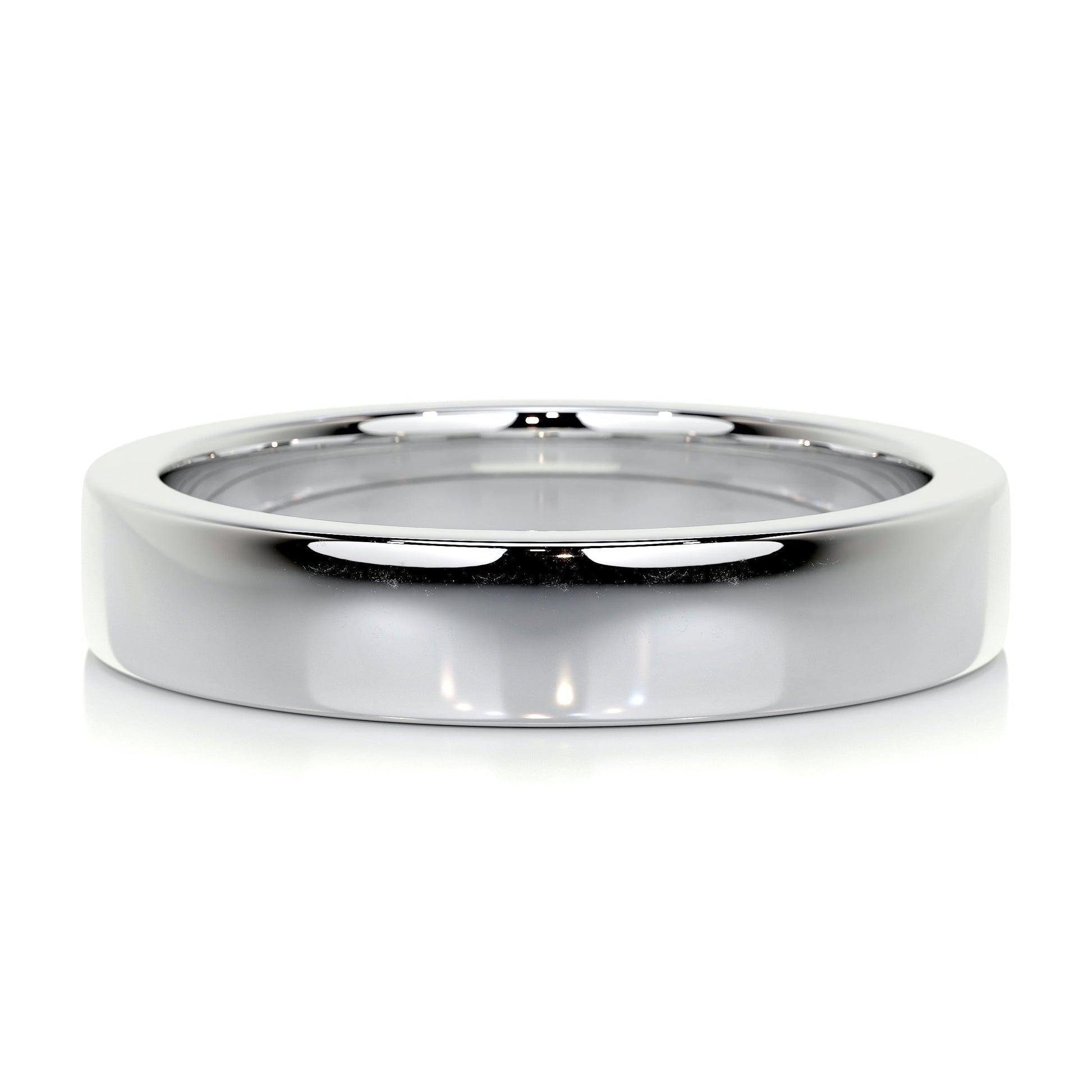Polished Finish Yellow Gold Classic Men's Band - farrellouise