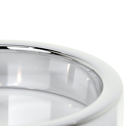 Polished Finish Yellow Gold Classic Men's Band - farrellouise