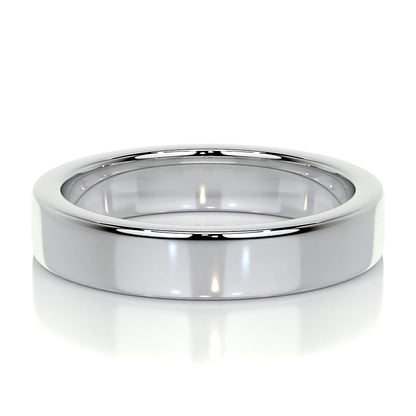 Polished Finish Yellow Gold Classic Men's Band - farrellouise