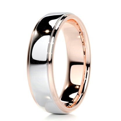 High-Polish Finish Regular Classic Men's Band - farrellouise