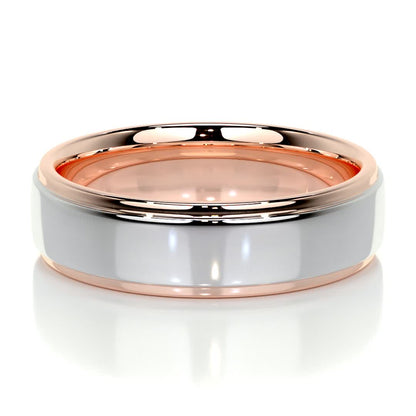 High-Polish Finish Regular Classic Men's Band - farrellouise