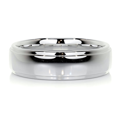 High-Polish Finish Regular Classic Men's Band - farrellouise