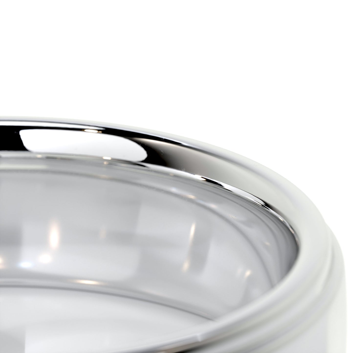 High-Polish Finish Regular Classic Men's Band - farrellouise