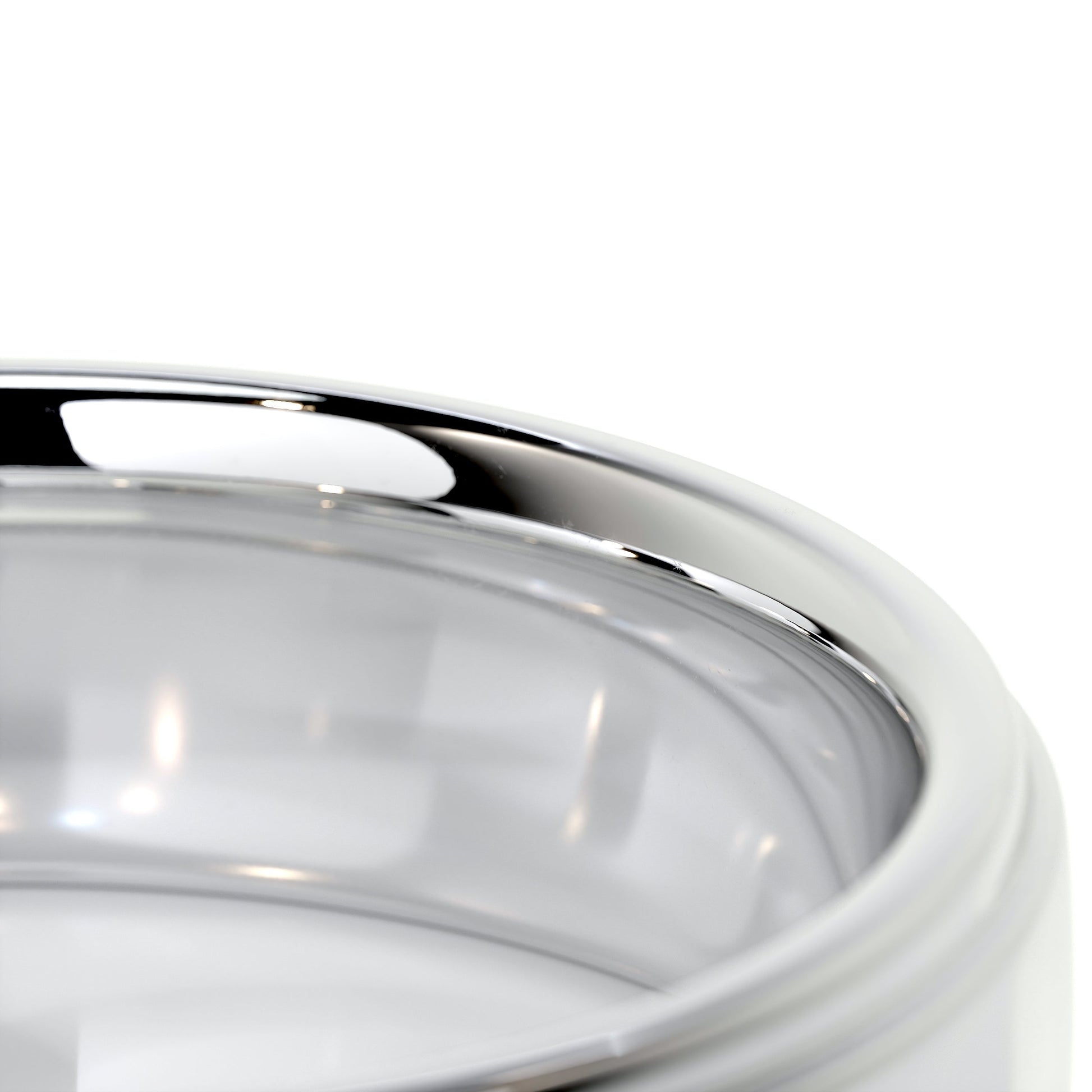 High-Polish Finish Regular Classic Men's Band - farrellouise