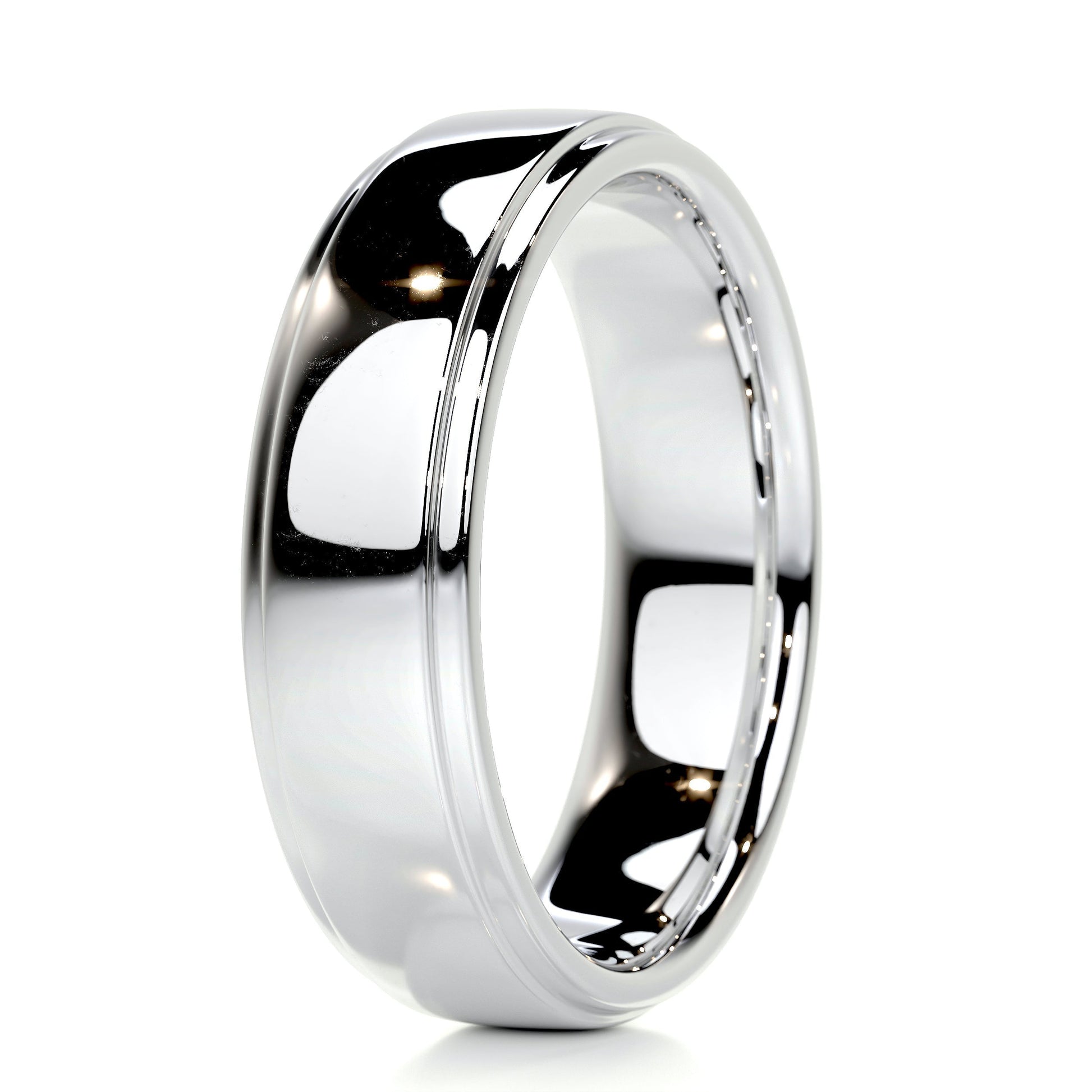 High-Polish Finish Regular Classic Men's Band - farrellouise