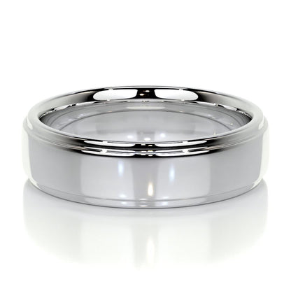 High-Polish Finish Regular Classic Men's Band - farrellouise