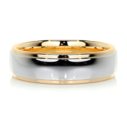 High-Polish Finish Regular Classic Men's Band - farrellouise