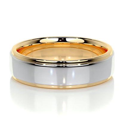 High-Polish Finish Regular Classic Men's Band - farrellouise