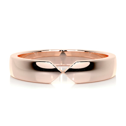 Polished Finish Classic Men's Wedding Band - farrellouise