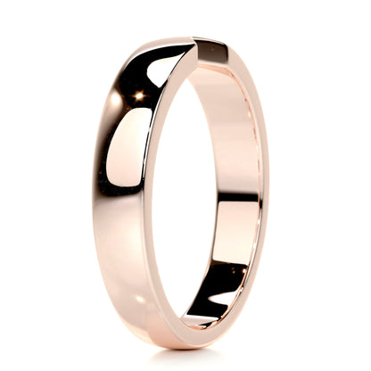 Polished Finish Classic Men's Wedding Band - farrellouise