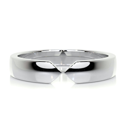 Polished Finish Classic Men's Wedding Band - farrellouise