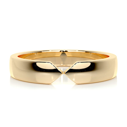 Polished Finish Classic Men's Wedding Band - farrellouise