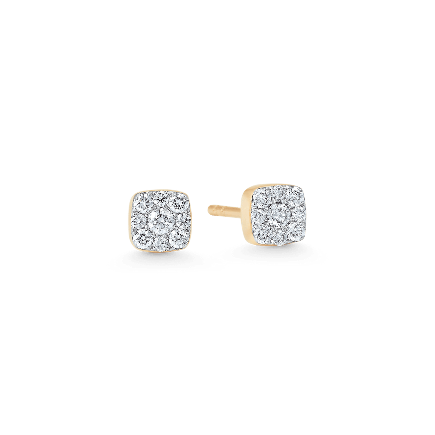 0.25 TCW Round Moissanite Diamond Stud Earrings - farrellouise