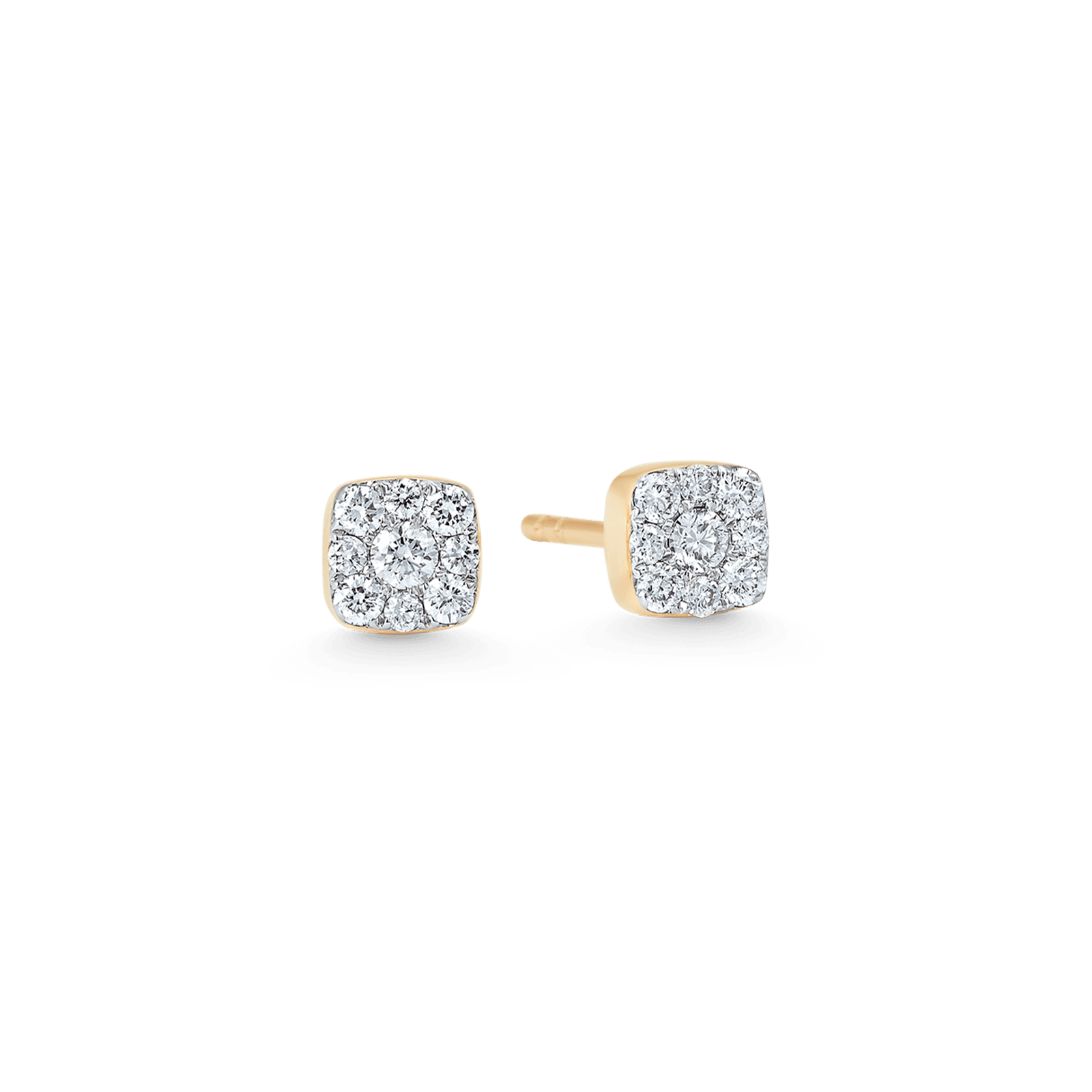0.25 TCW Round Moissanite Diamond Stud Earrings - farrellouise