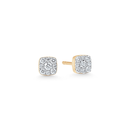 0.25 TCW Round Moissanite Diamond Stud Earrings - farrellouise