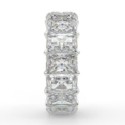 1.70 TCW Radiant Moissanite Shared Prong Setting Wedding Band - farrellouise