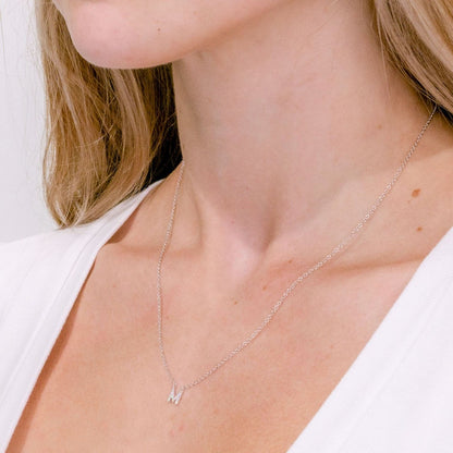 Customize-0.5 TCW Round Moissanite Necklace - farrellouise