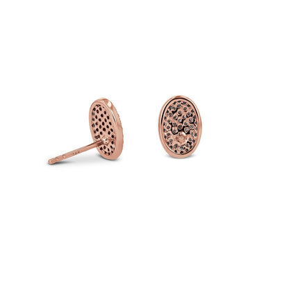 0.30 Round Moissanite Diamond Stud Earrings - farrellouise