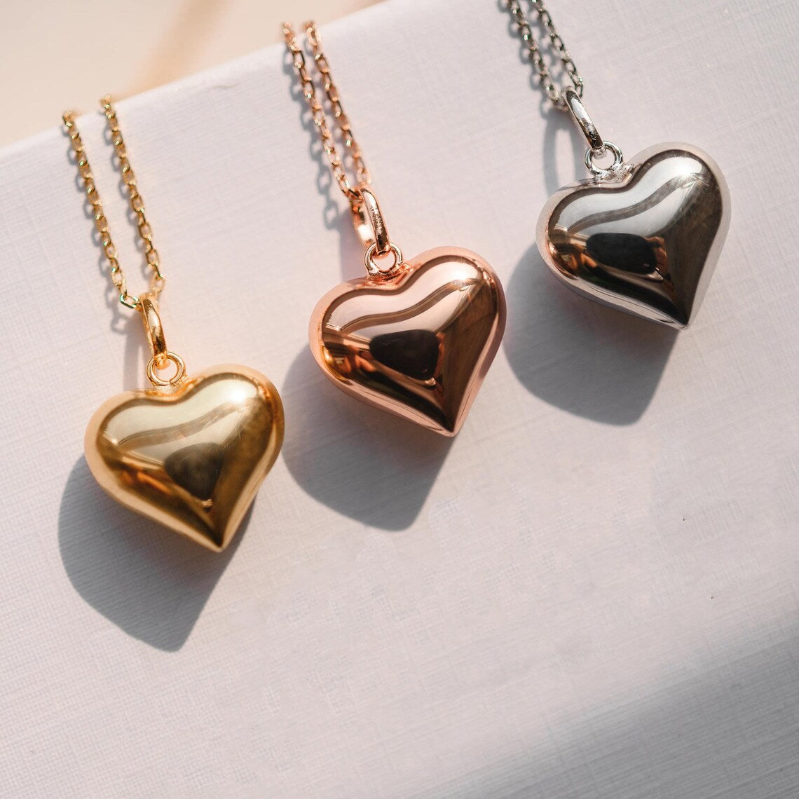 Heart Shaped Pendant Necklace - farrellouise