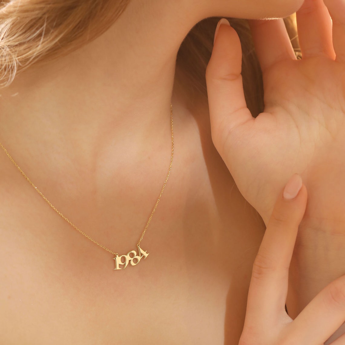 Personalized Birth Year Necklace for Her - farrellouise