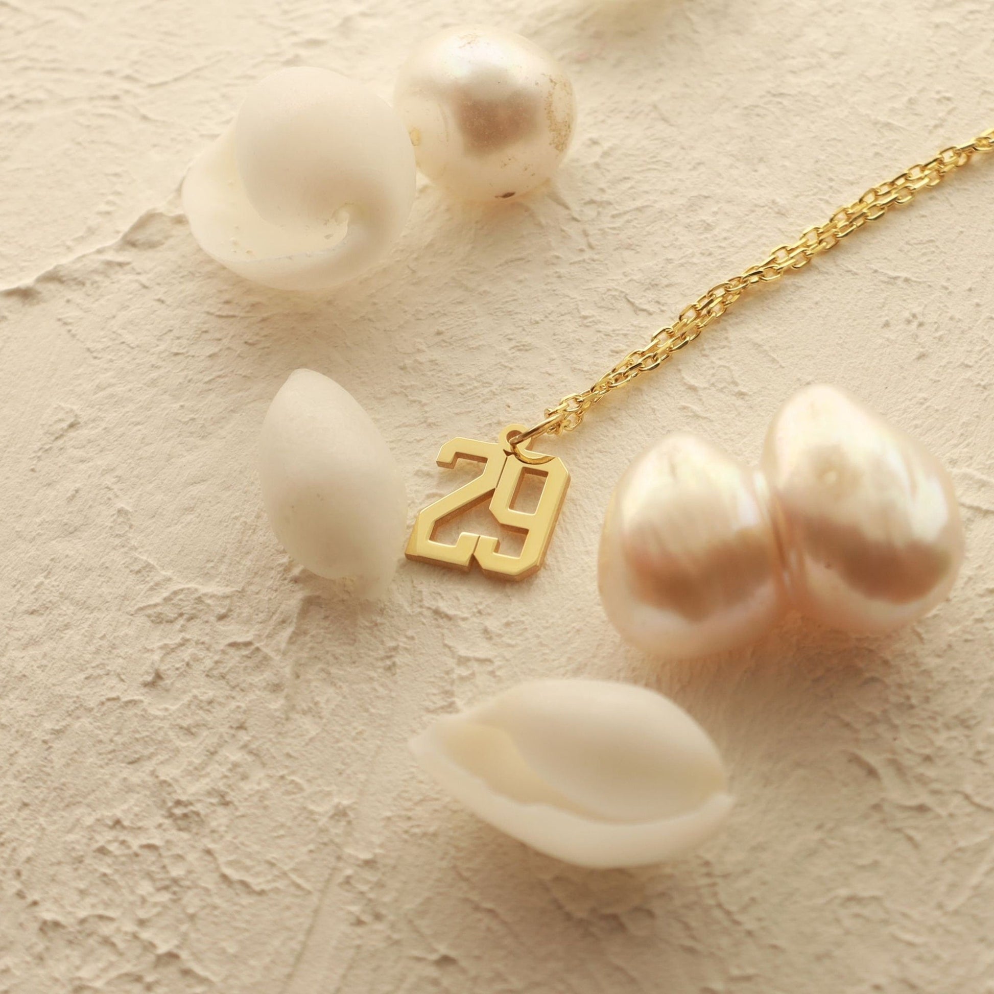 Custom Number Necklace for Women - farrellouise