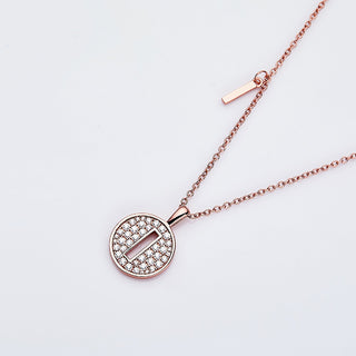 Customized "I" Letter Moissanite Diamond Necklace - farrellouise