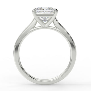 1.35 CT Princess Moissanite Solitaire Engagement Ring - farrellouise