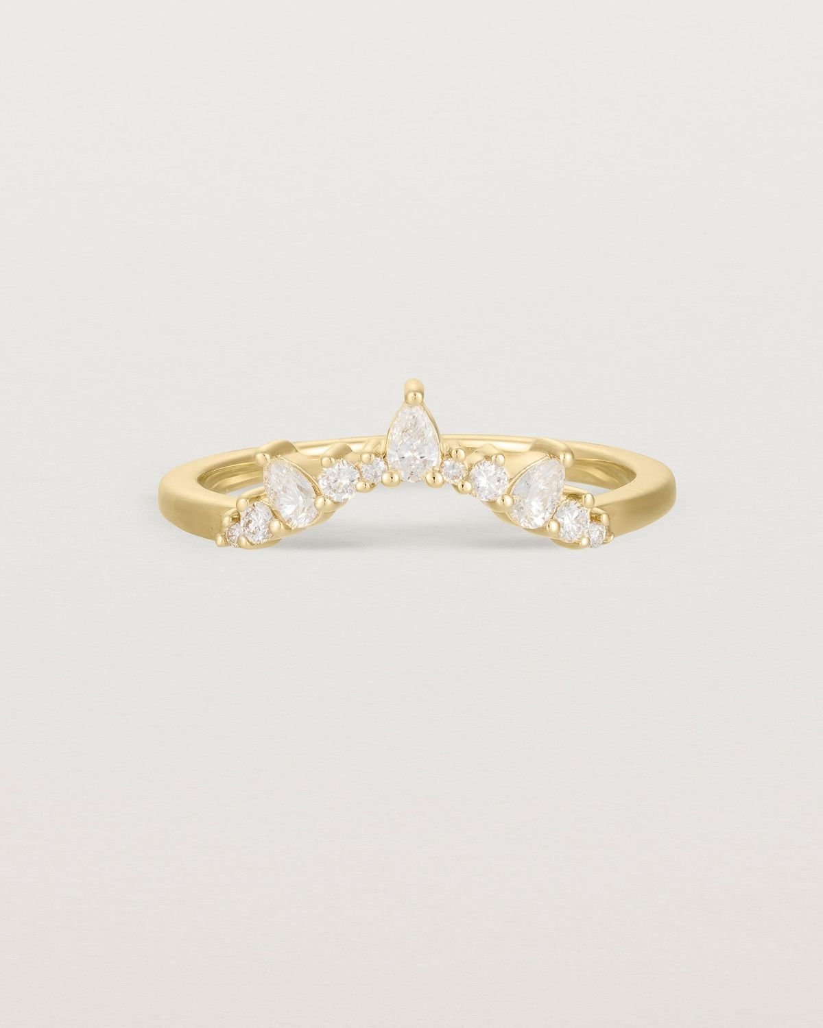 jill_pear_and_round_lab_diamond_crown_wedding_band_1