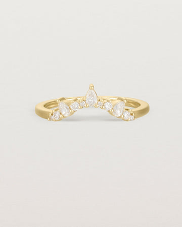 jill_pear_and_round_lab_diamond_crown_wedding_band_1