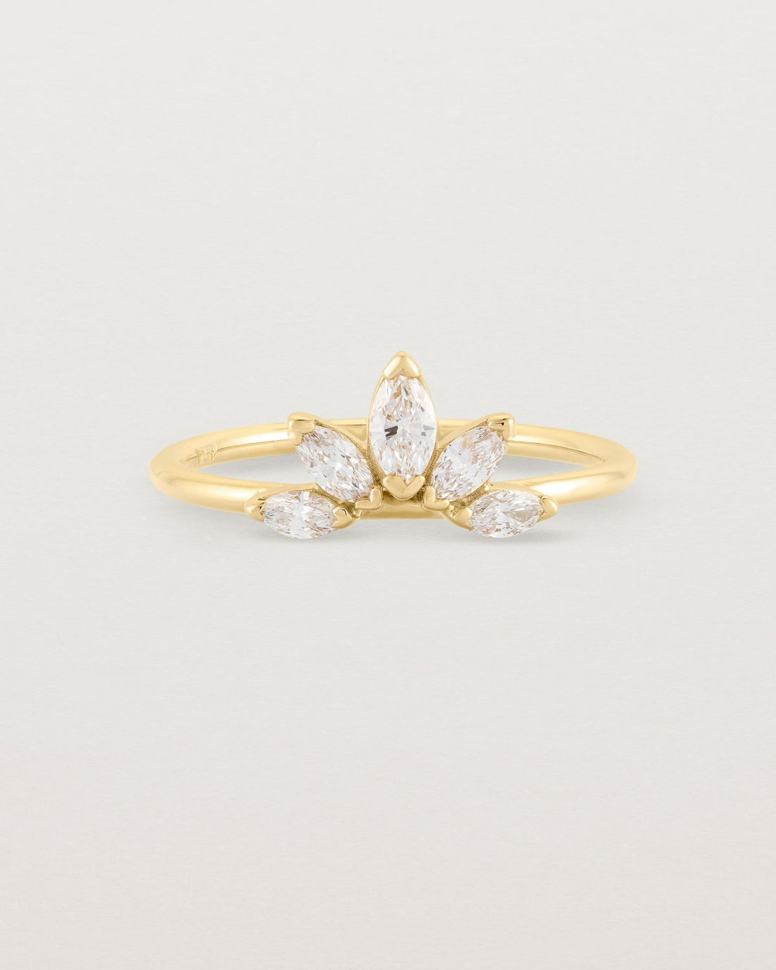 lesley_marquise_diamond_sun_rays_inpired_wedding_band_1