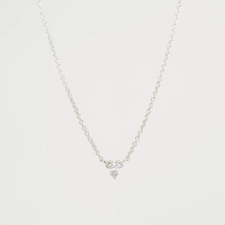 0.12CT Round Moissanite Lindsey Necklace - farrellouise